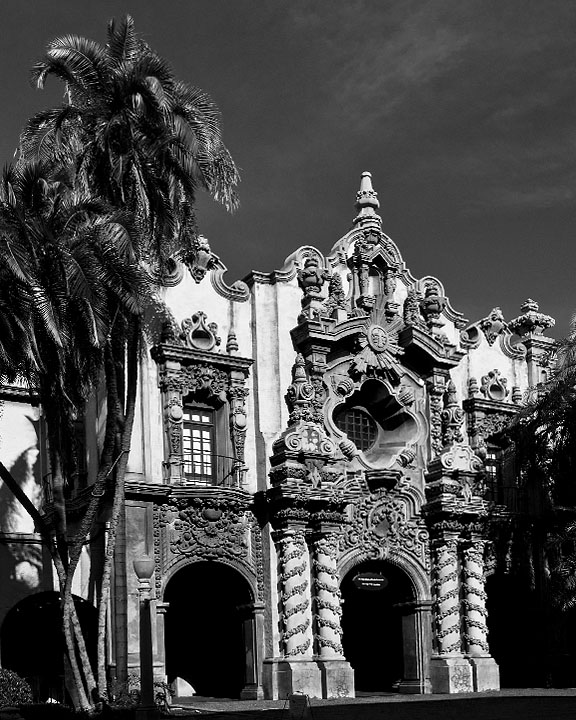 Front of Building in Balboa Park