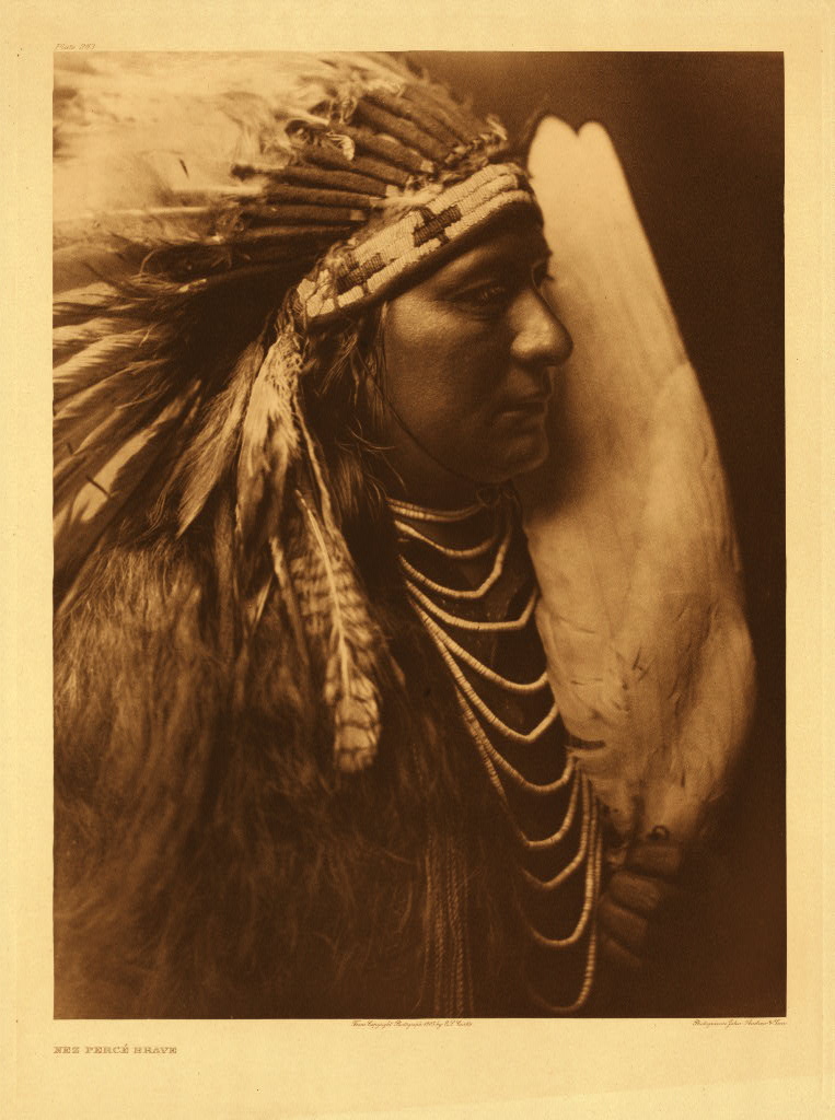 Nez Perce brave