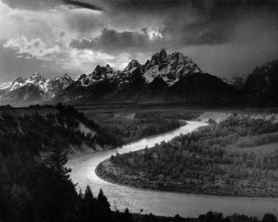 The Tetons – Snake River - Ansel Adams, 1942