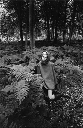 Twiggy In The Braken, 1967  Jeanloup Sieff