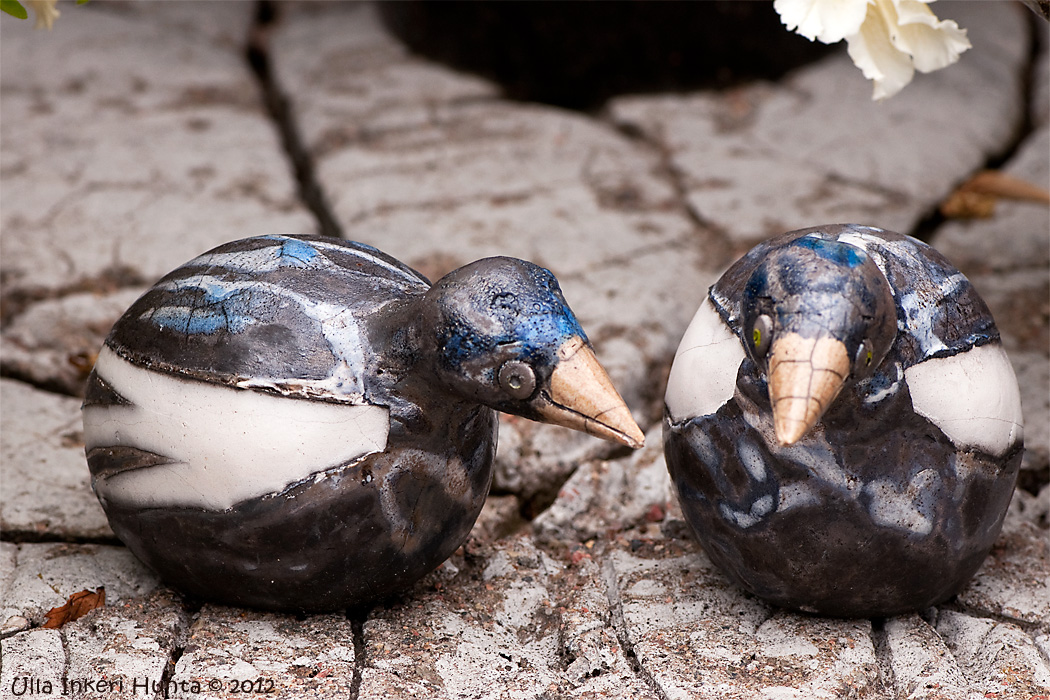 Ceramic birds