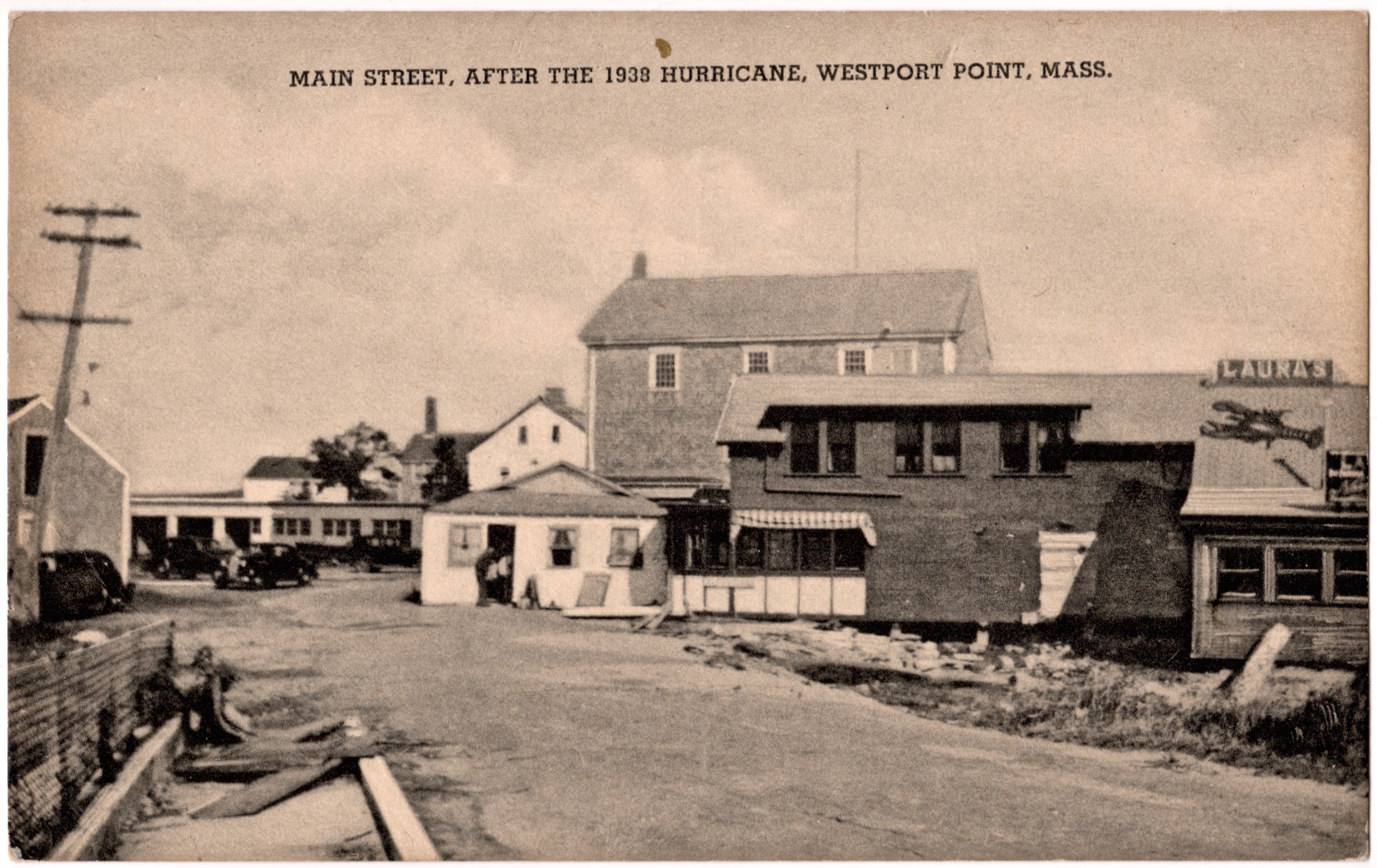 Main Street, after the 1938 Hurricane