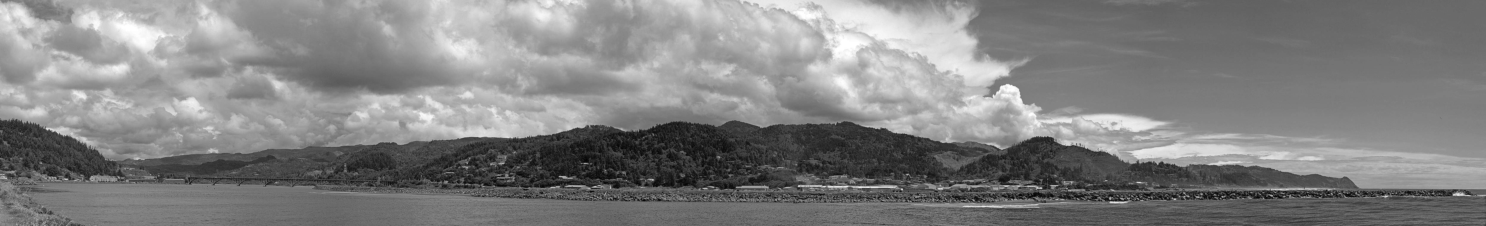 Gold Beach, OR Panorama