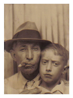 My Grandfather and Uncle Bob 1935