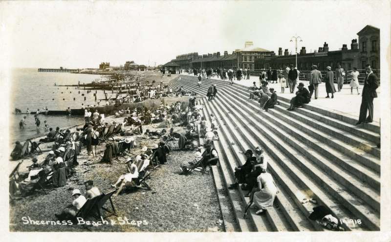 Sheerness Beach  & Steps