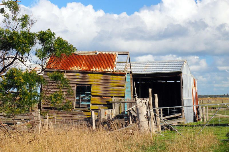 Barn on a Gippsland farm