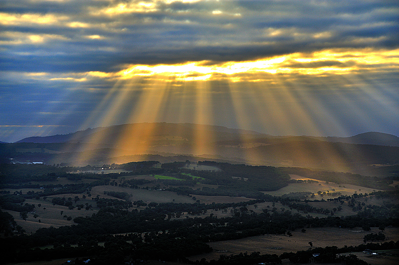 Sun rays 1