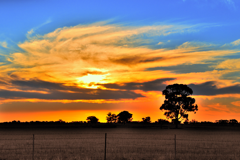 Sunset - Moama, New South Wales