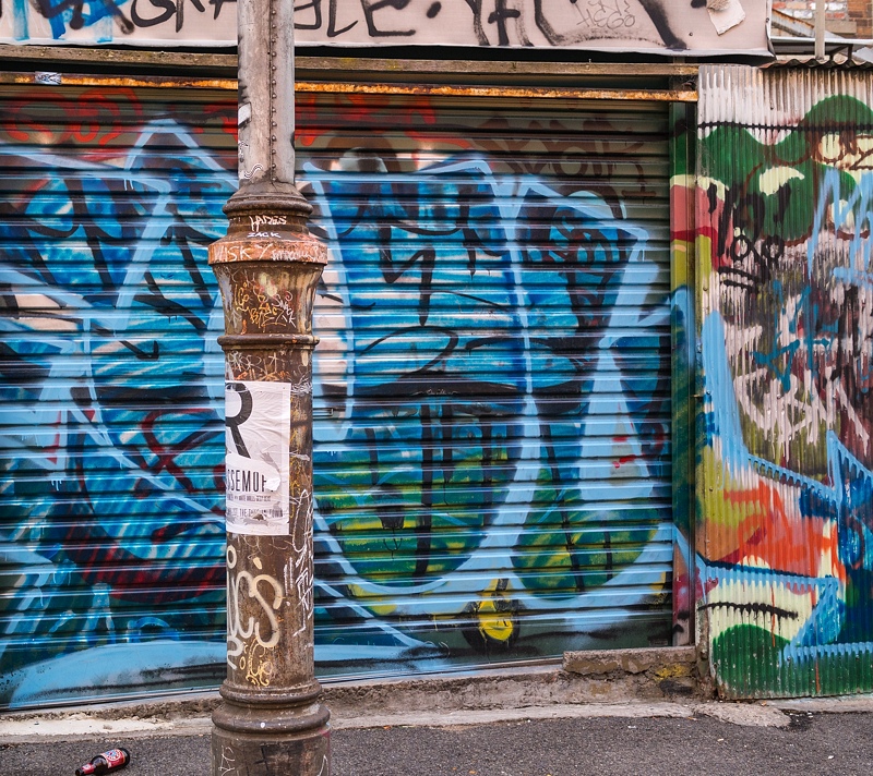 Even the lamp post
