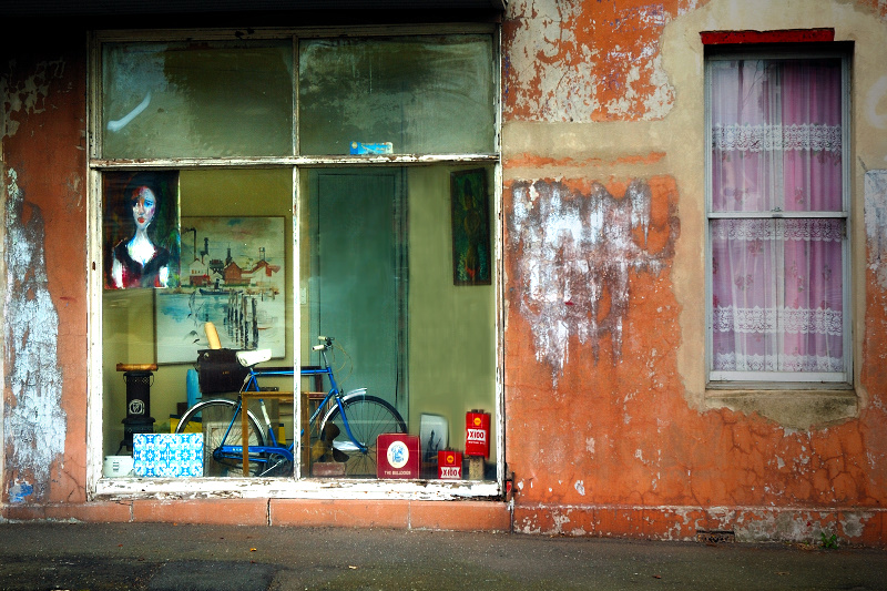 Old shop window