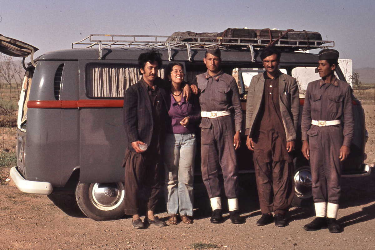 Afghanistan 1976 return route
