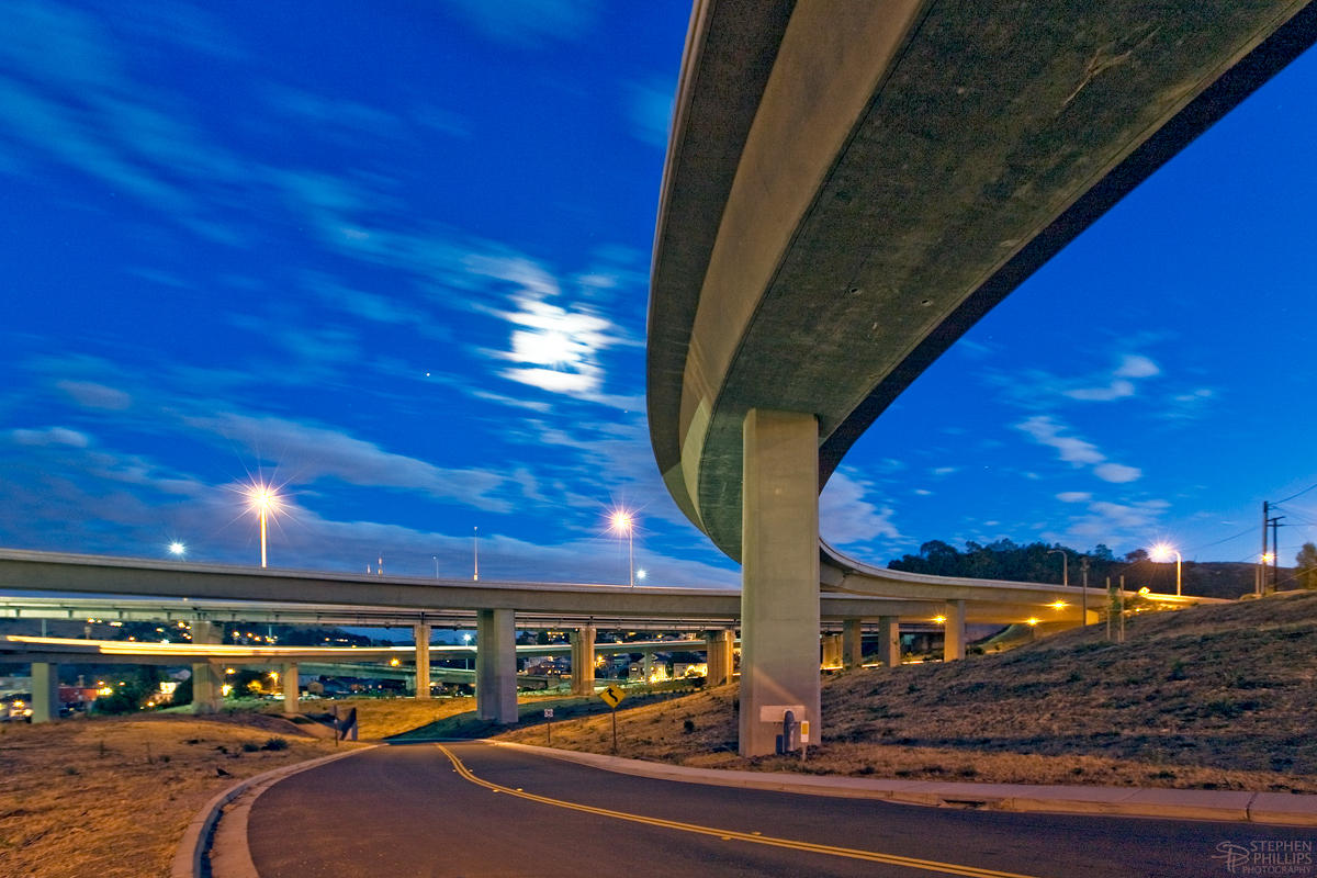 Through the Freeway - Under the Moon