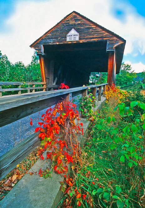 Bement Bridge  -  Built 1854  Cost $500