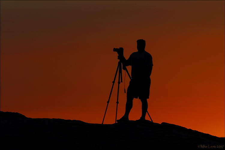 Mike Lentz silhouette