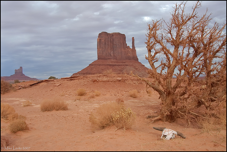 Mitten at Monument Valley