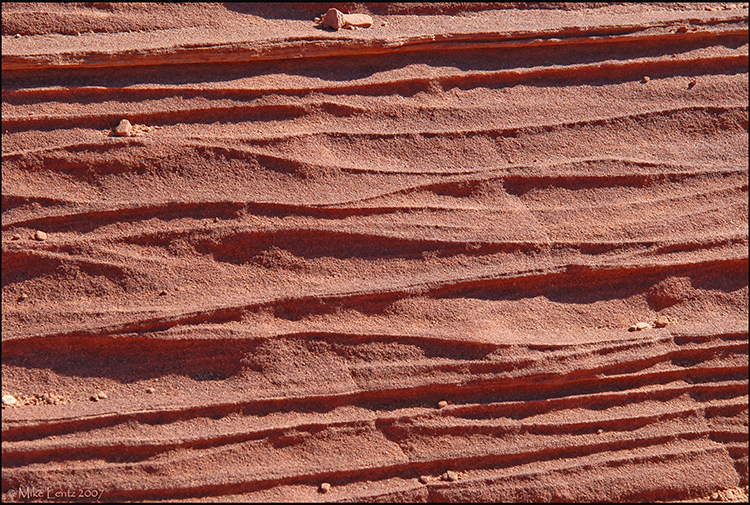 Wave sand lines