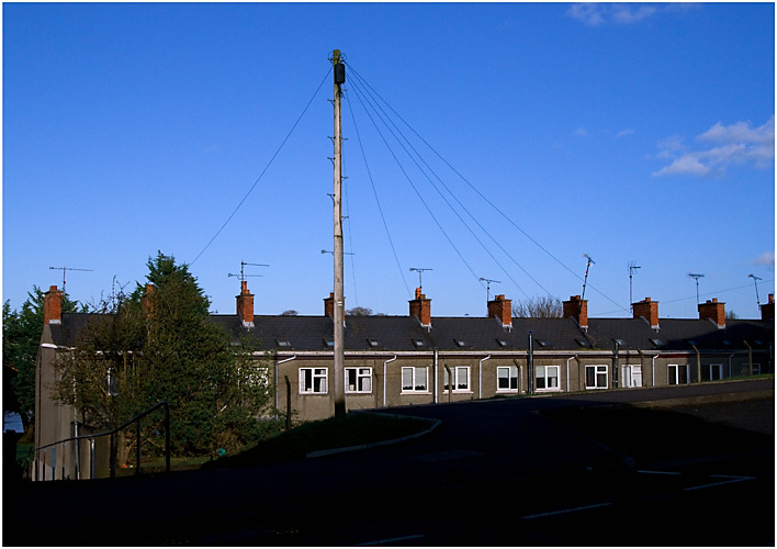 Houses along Strand Road, Coleraine