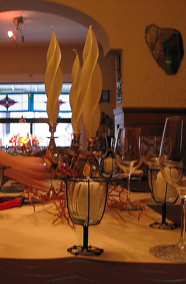 Not yet dancing candles...