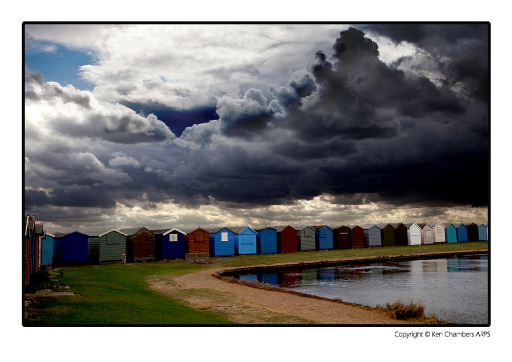 Storm Clouds at Brightlingsea Essex