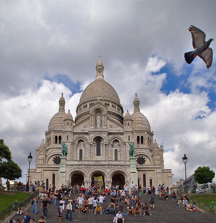 La Basilique du Sacr Coeur de Montmartre