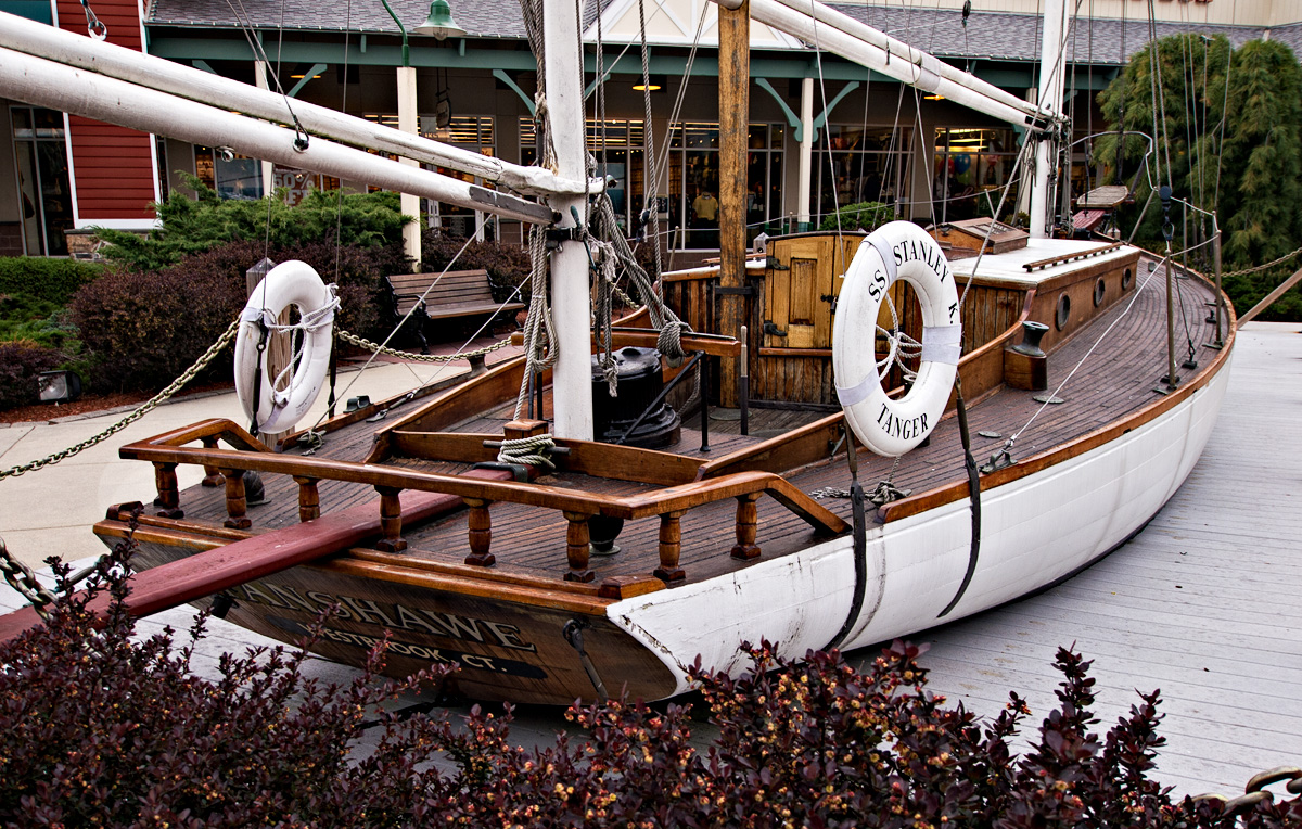 In dry dock