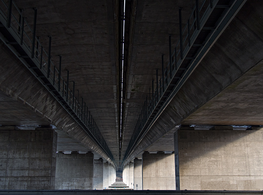 Under the Raymond E. Baldwin Bridge #3