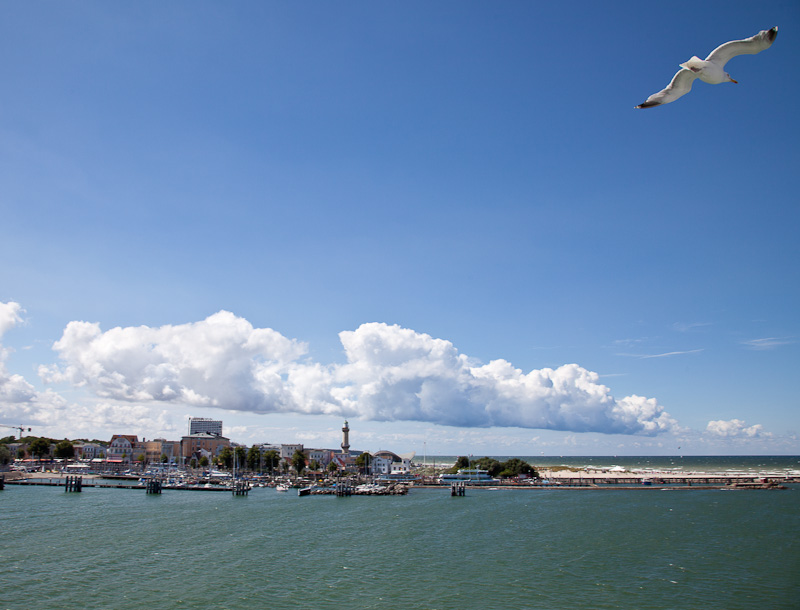 On the ferry to Denmark