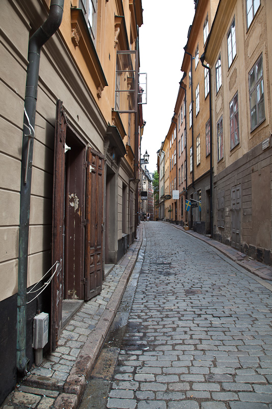 Cobbled street