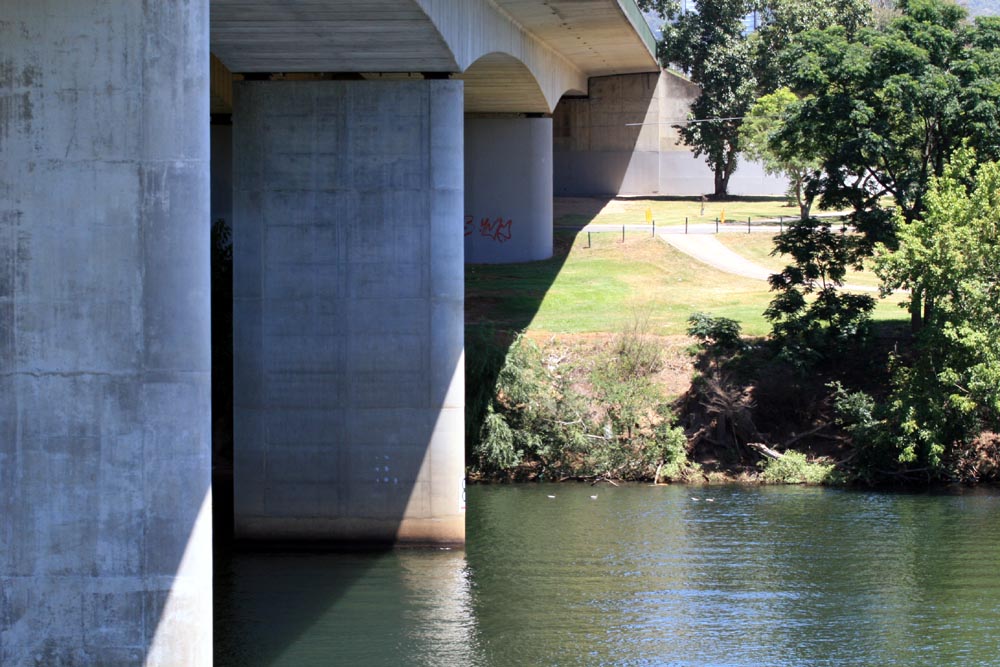 under the bridge