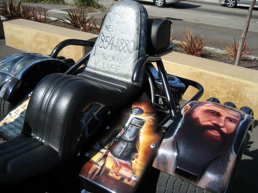 Ned Kelly (rides again).