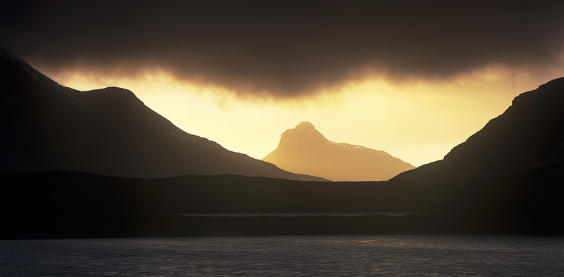 Storm Light Stac Pollaidh