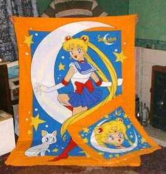 Sailor Moon Douvet and Pillow Case.JPG