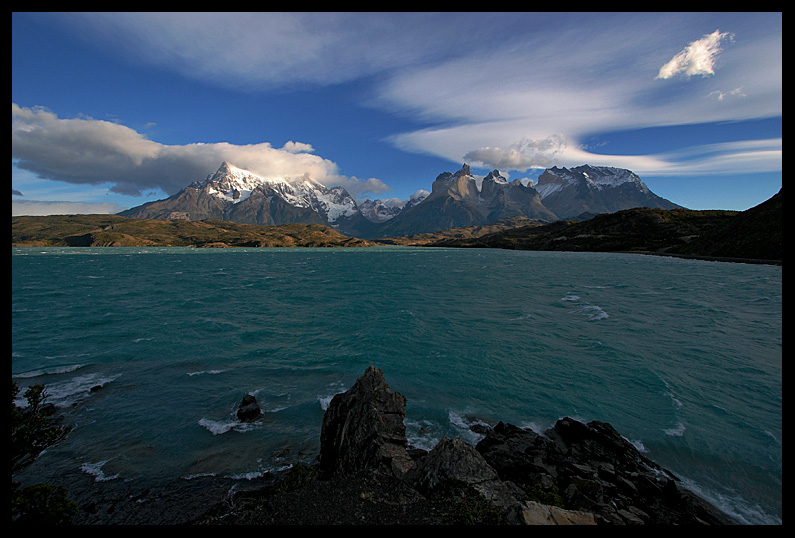 Cuernos del Paine Pehoe Panoramic