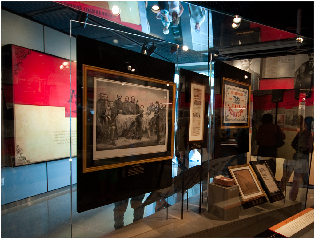 An Exhibit on Abraham Lincoln at The Newseum