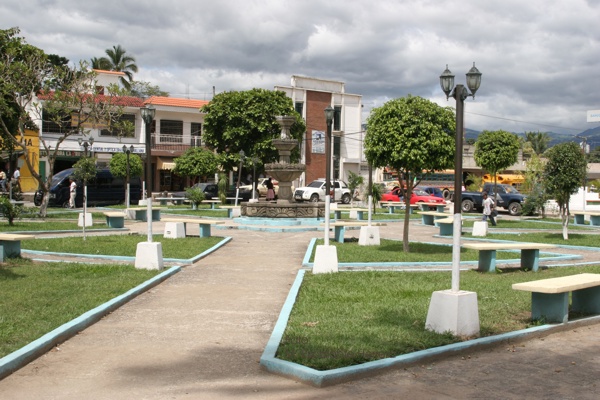 Vista Hacia el Poniente del Parque Central