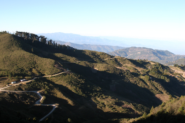 Vista de las Montaas Cercanas a la Cabecera