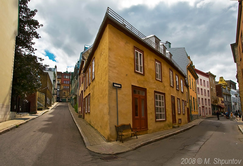 Streets of Old Quebec City, HDR