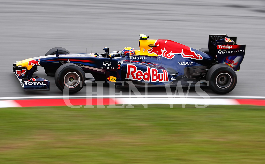 Red Bull Racings Mark Webber