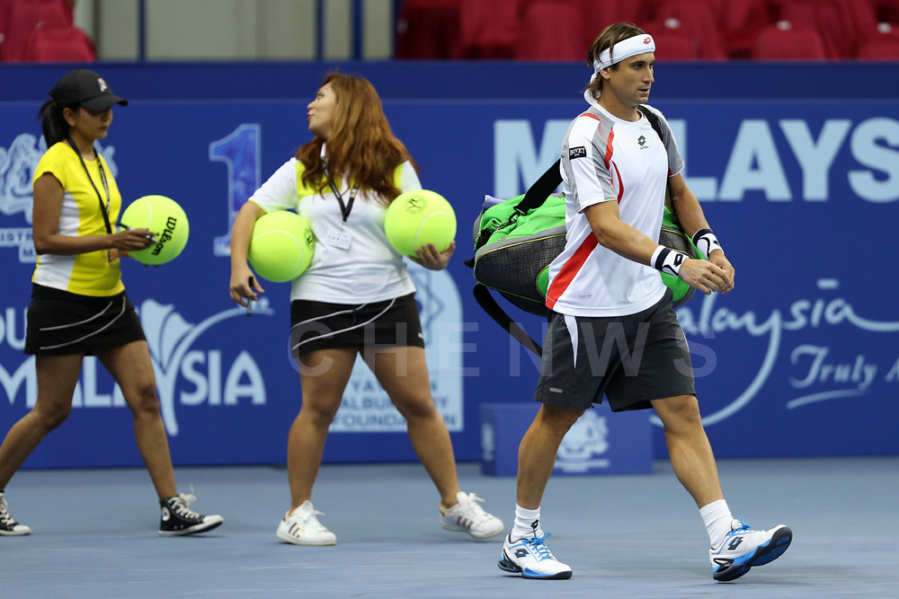 ATP world rank #5 David Ferrer (Spain)