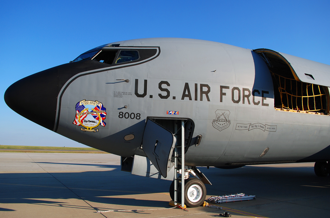 US Air Force Boeing KC-135R (Boeing 717-100) Stratotanker (63-8008)  **Royal Air Force Mildenhall**