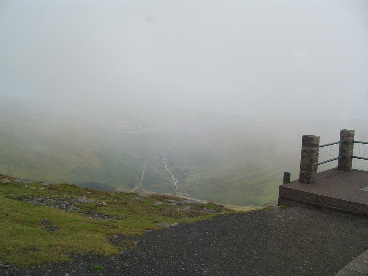 Mist at the summit with possible thunderstorms.JPG
