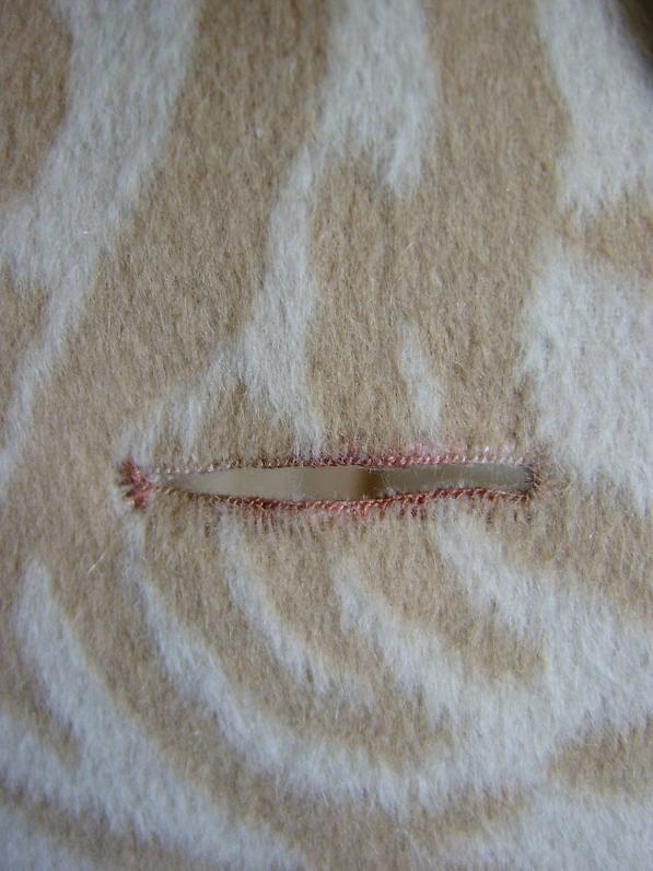 Handmade Floss Buttonhole