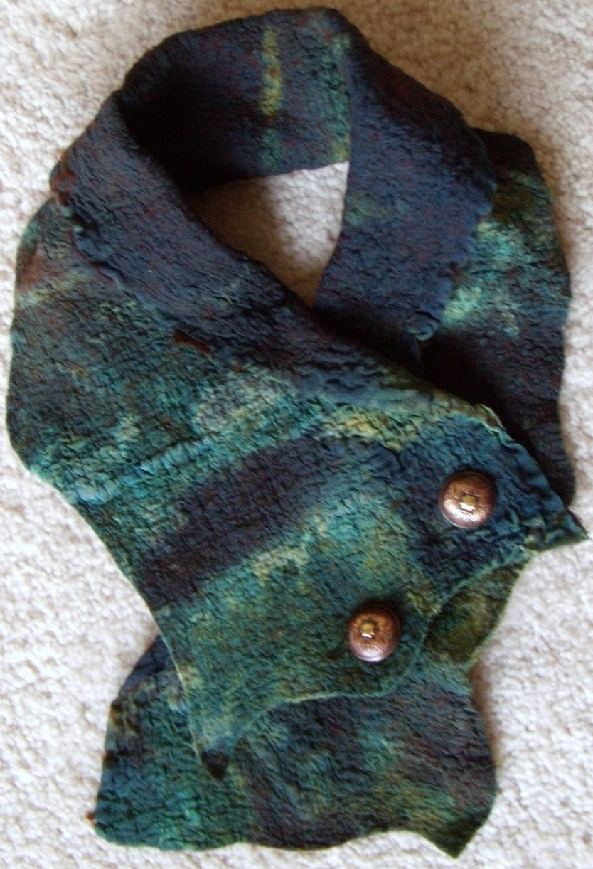 Melissa Arnold Nuno Felted Collar
