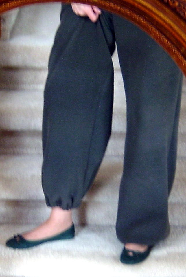 Fleece Pants Hem 2