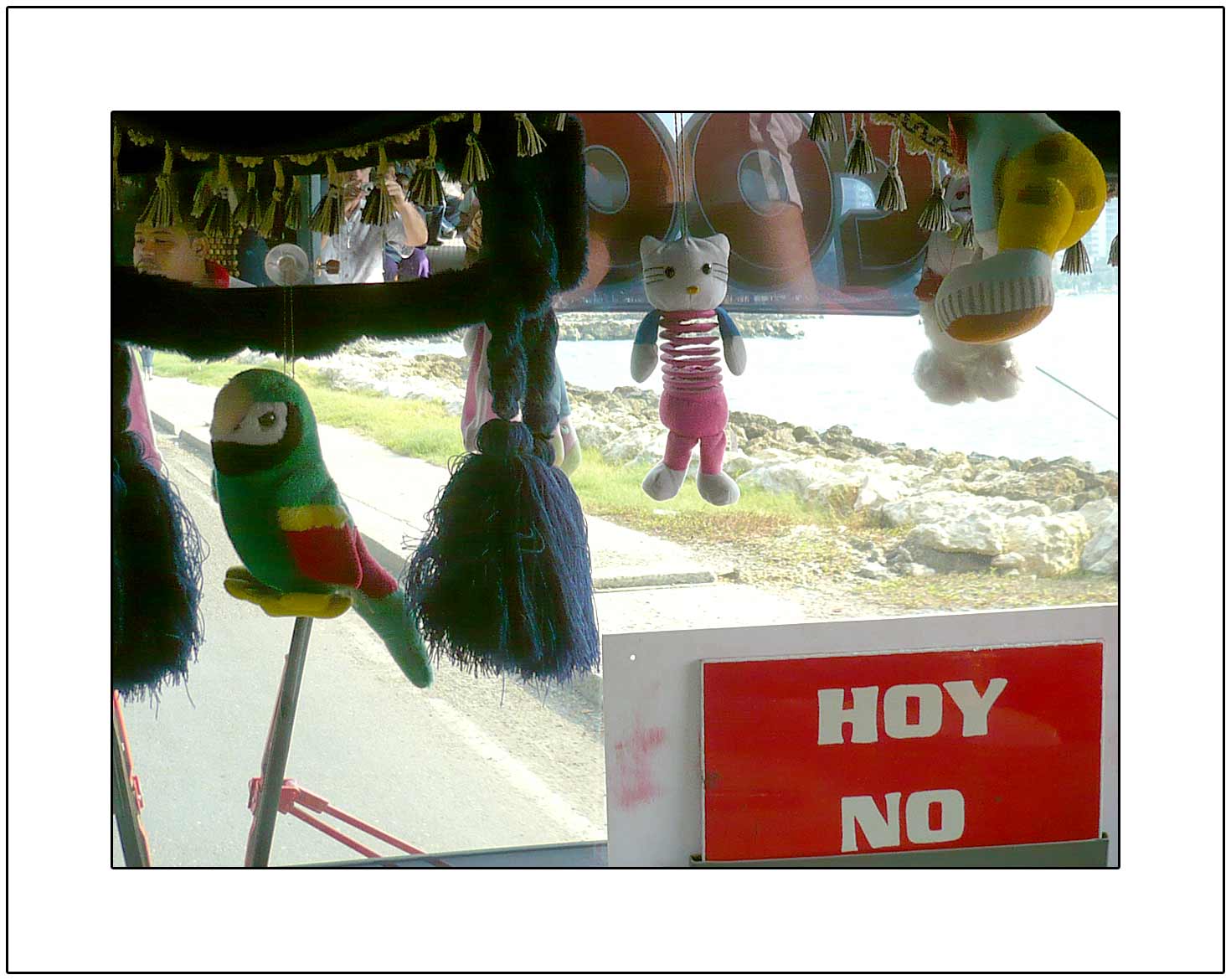 Riding in the Buseta