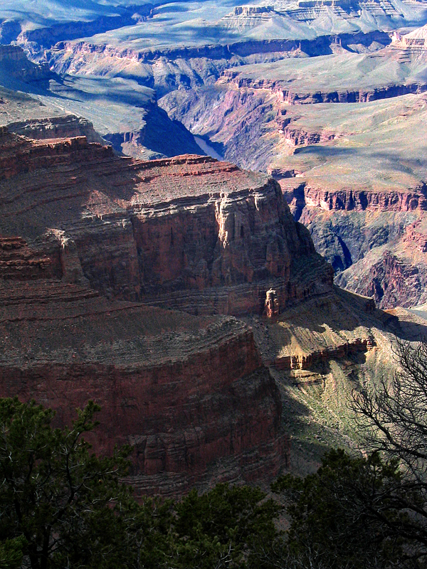 The Grand Canyon from Hermits Rest lookout