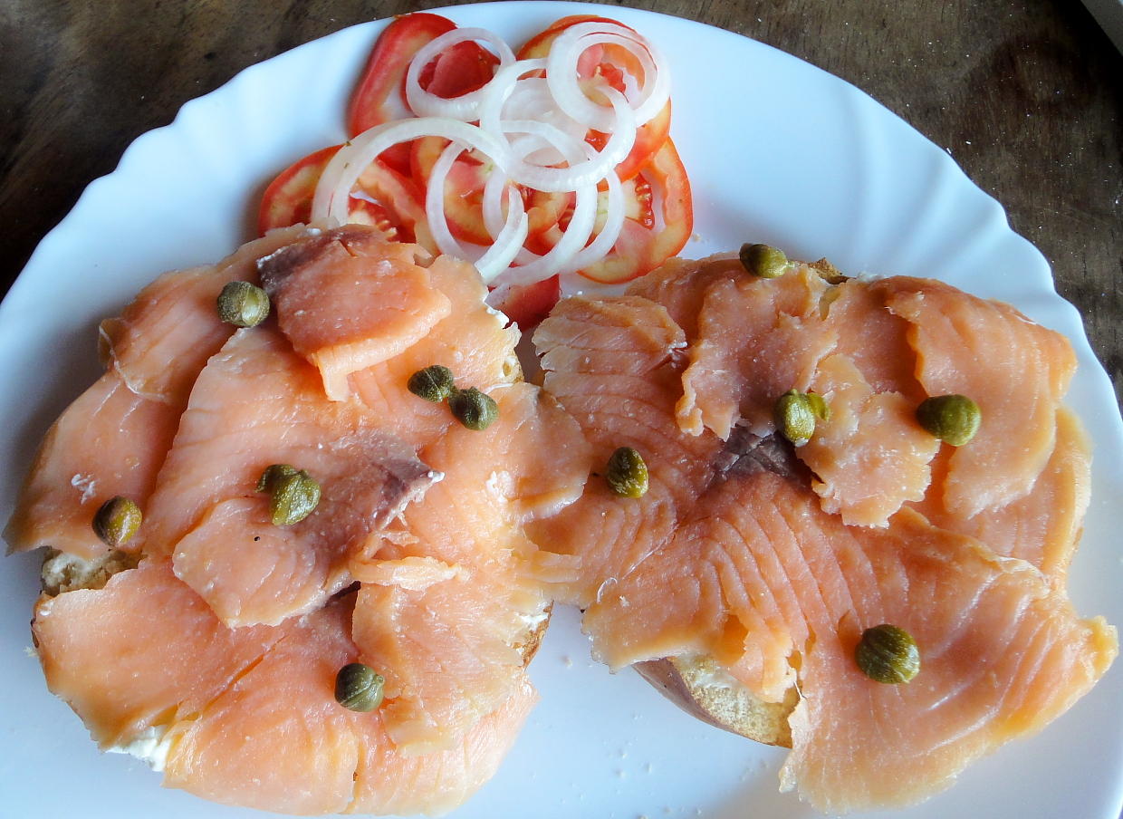 Salmon Bagel