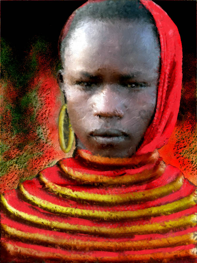 Portrait in Painter