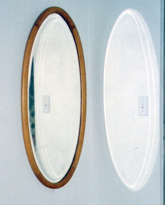 On Wall Mirror and Reflection