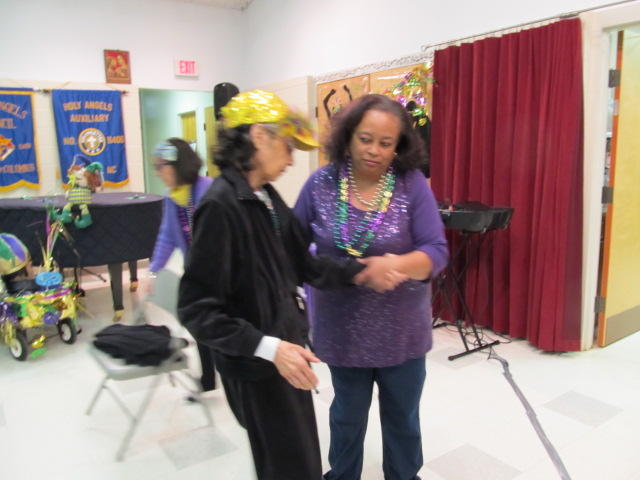 Adreann and friend